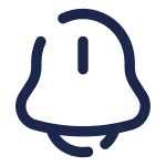 Bell Bing SVG Icon